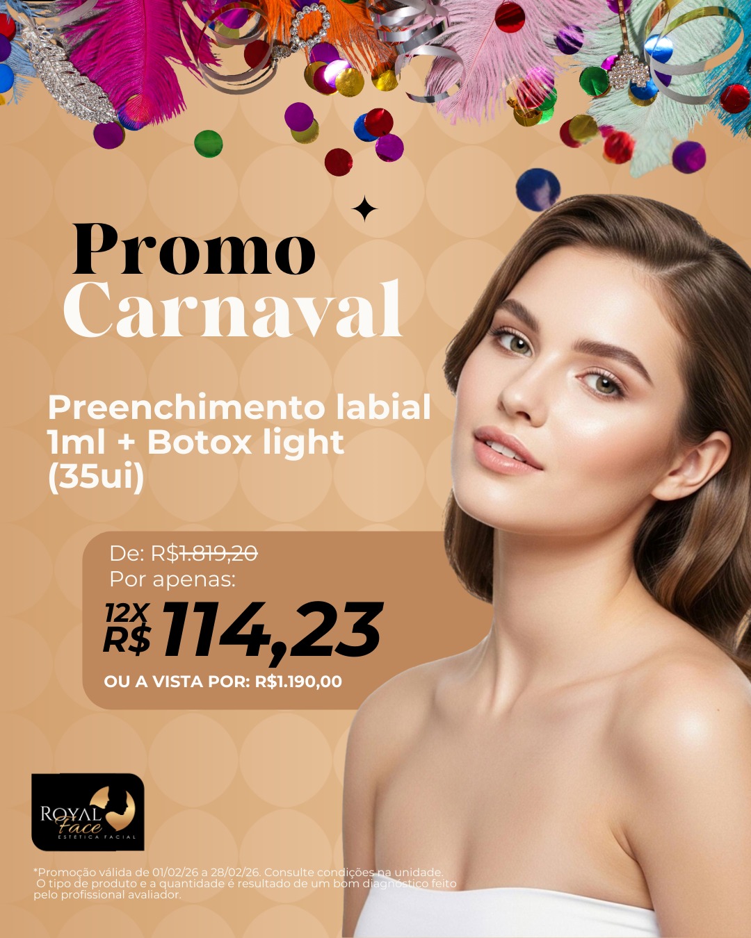 Carnaval Royal Face Montes Claros